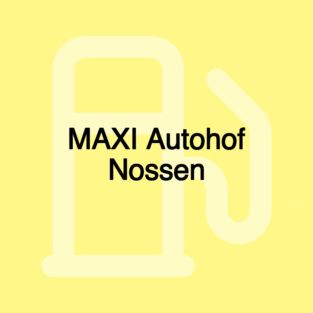 MAXI Autohof Nossen