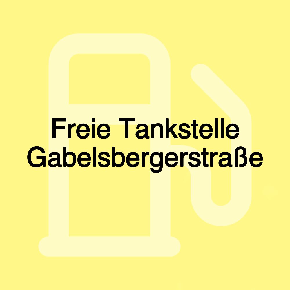 Freie Tankstelle Gabelsbergerstraße