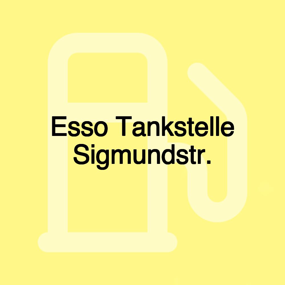 Esso Tankstelle Sigmundstr.