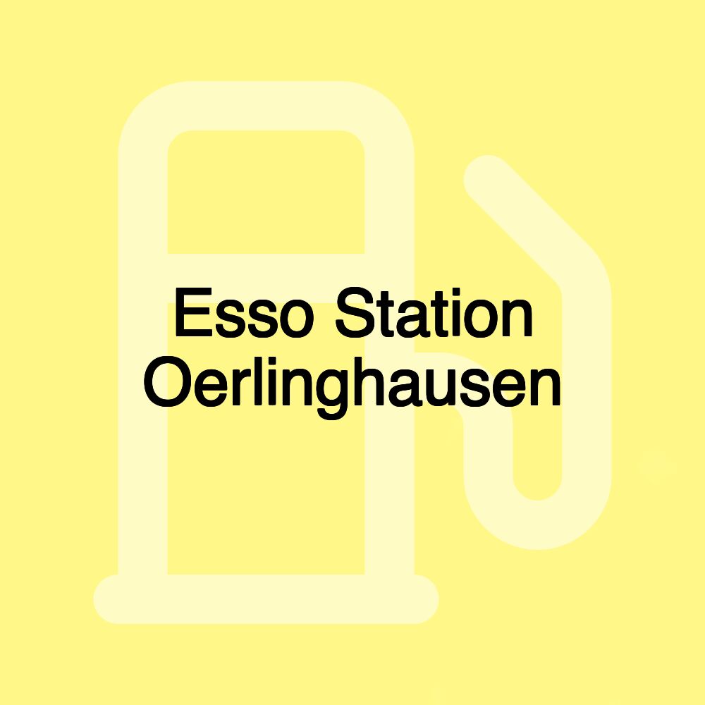 Esso Station Oerlinghausen