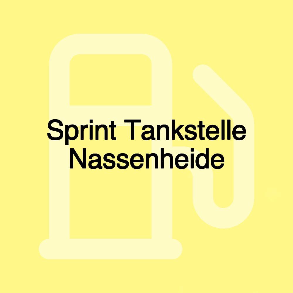 Sprint Tankstelle Nassenheide