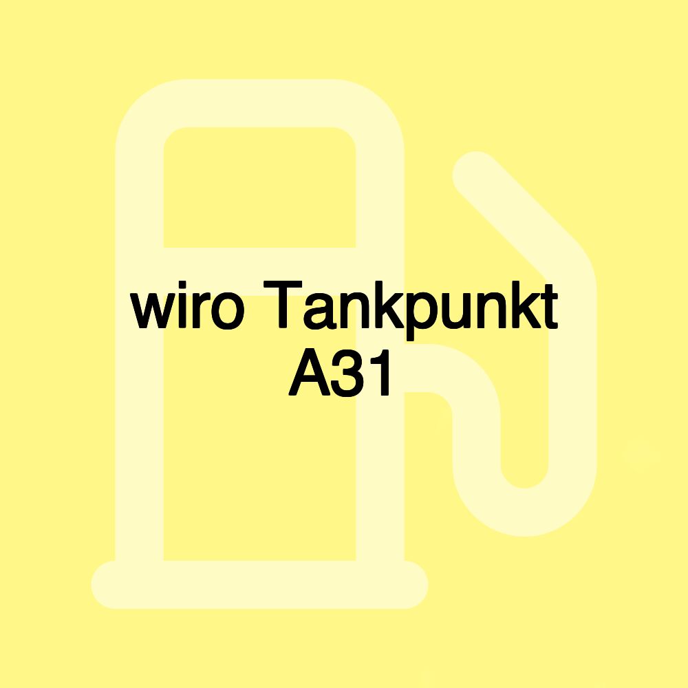 wiro Tankpunkt A31