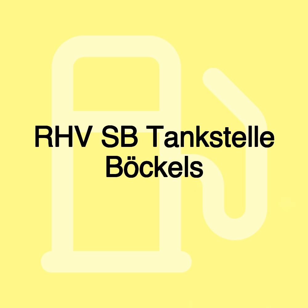 RHV SB Tankstelle Böckels