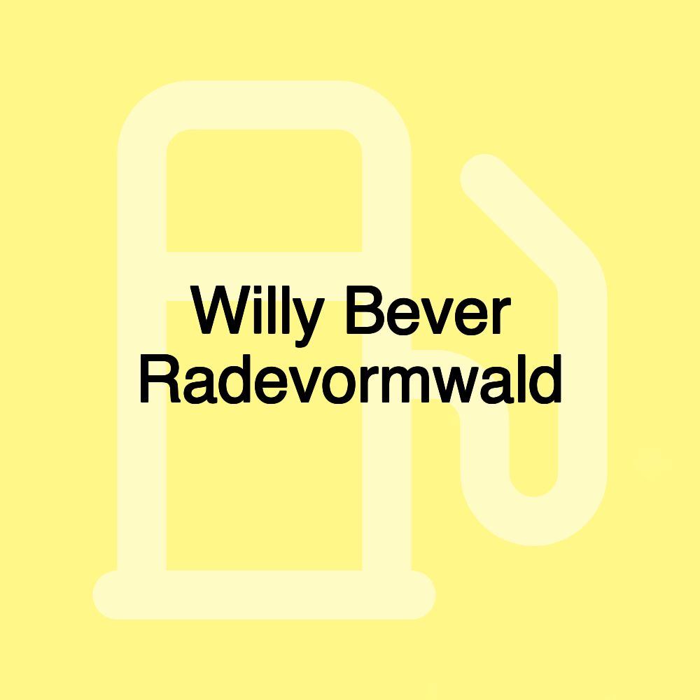 Willy Bever Radevormwald