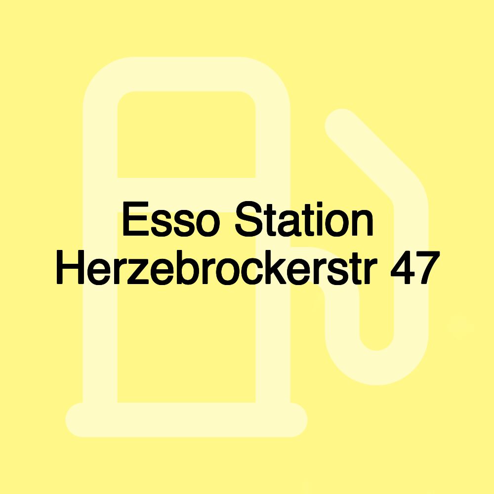 Esso Station Herzebrockerstr 47