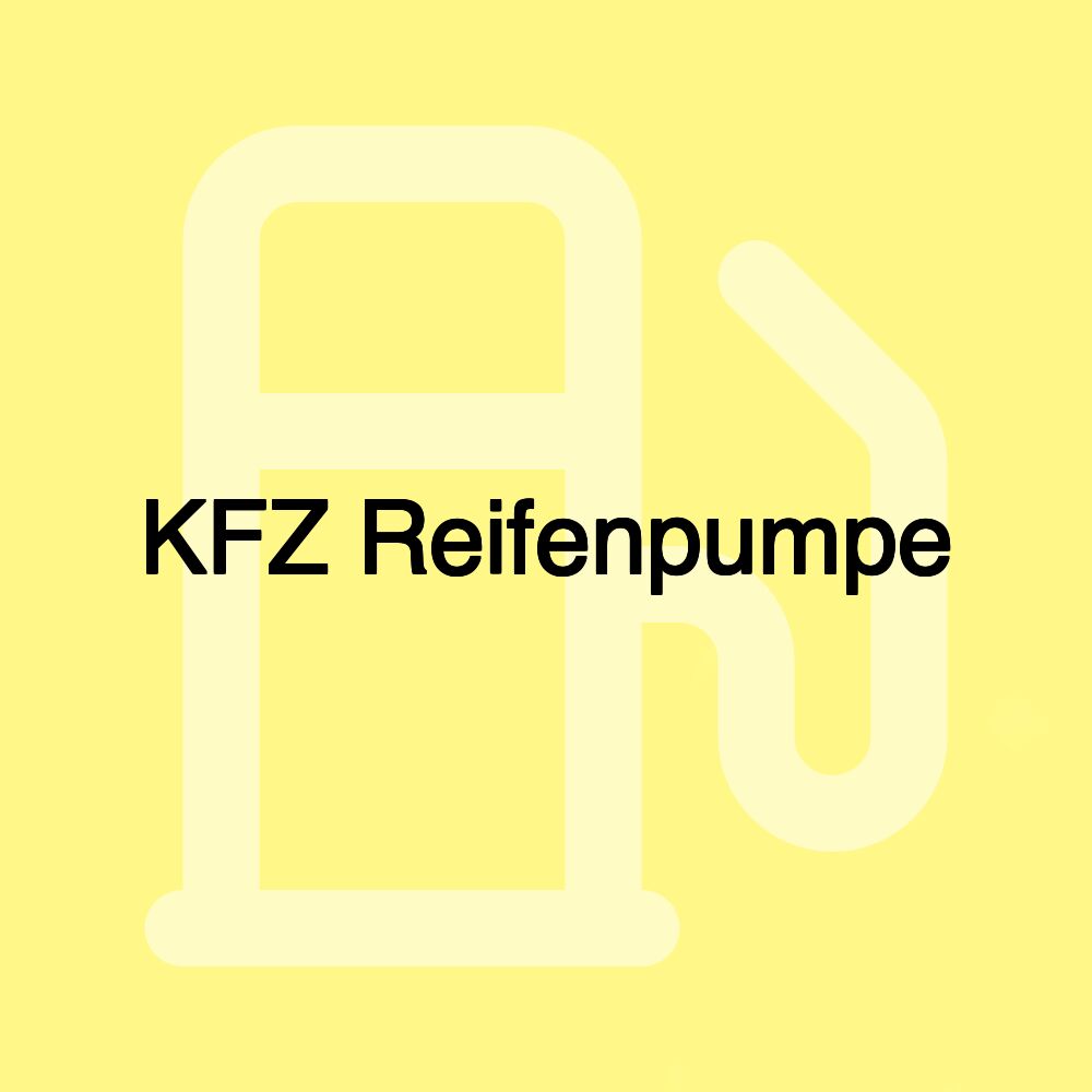 KFZ Reifenpumpe