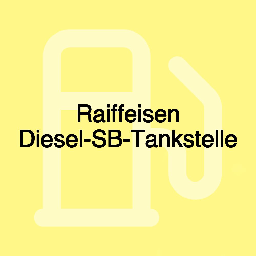 Raiffeisen Diesel-SB-Tankstelle