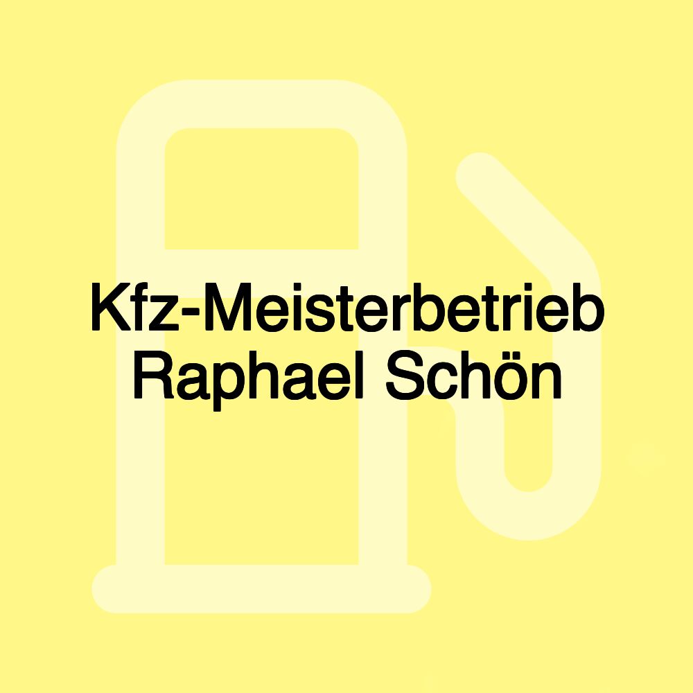 Kfz-Meisterbetrieb Raphael Schön