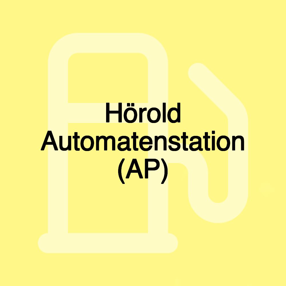 Hörold Automatenstation (AP)