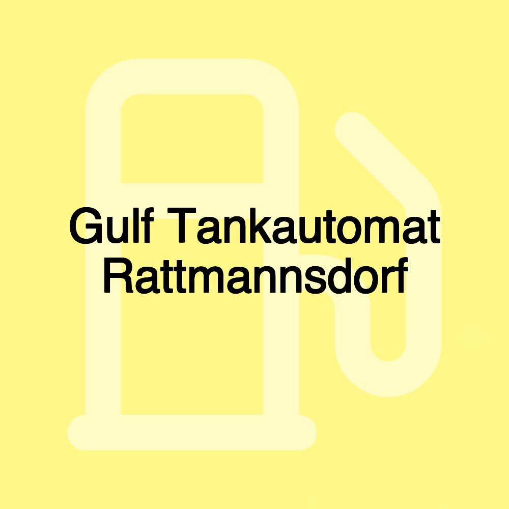 Gulf Tankautomat Rattmannsdorf