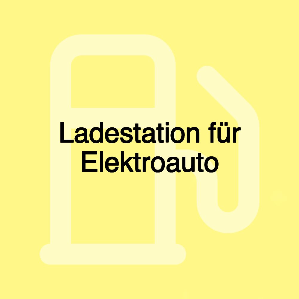 Ladestation für Elektroauto