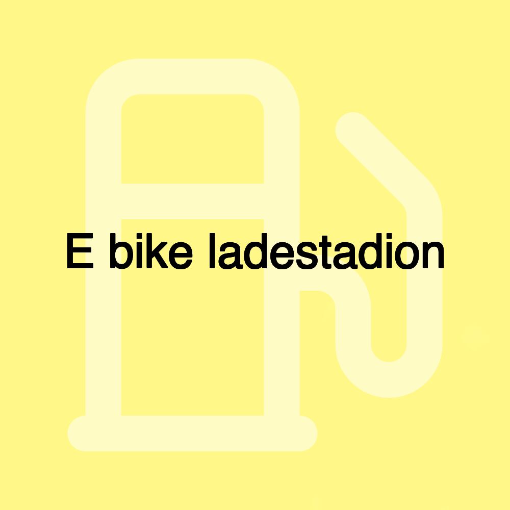 E bike ladestadion