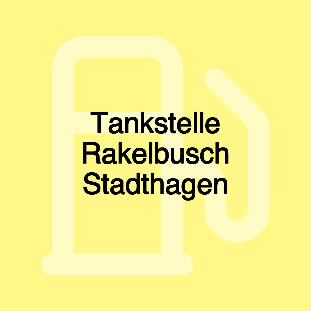 Tankstelle Rakelbusch Stadthagen