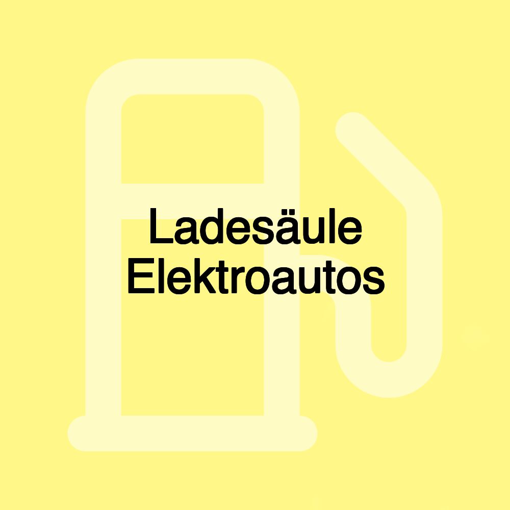 Ladesäule Elektroautos