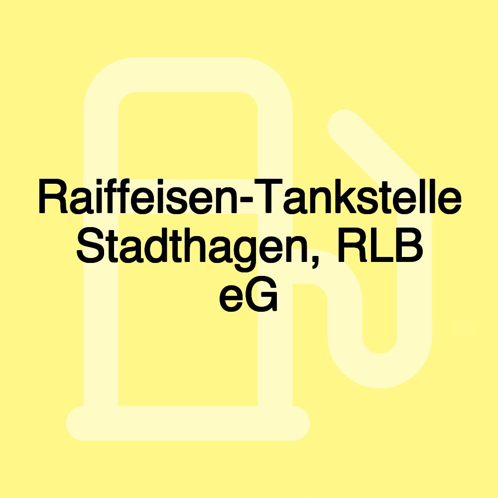 Raiffeisen-Tankstelle Stadthagen, RLB eG