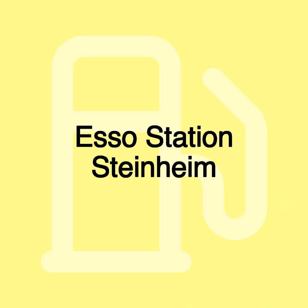 Esso Station Steinheim