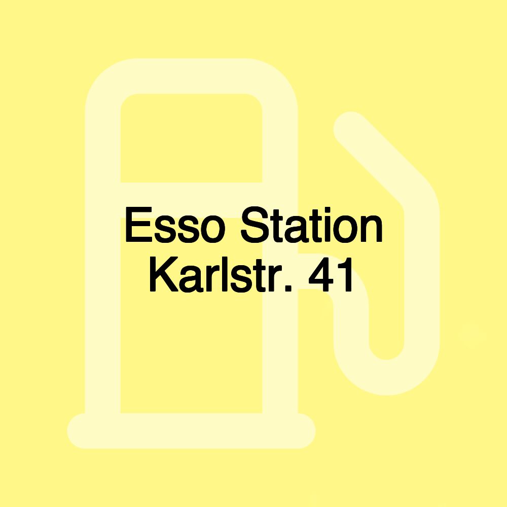 Esso Station Karlstr. 41