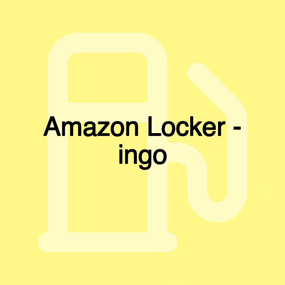 Amazon Locker - ingo