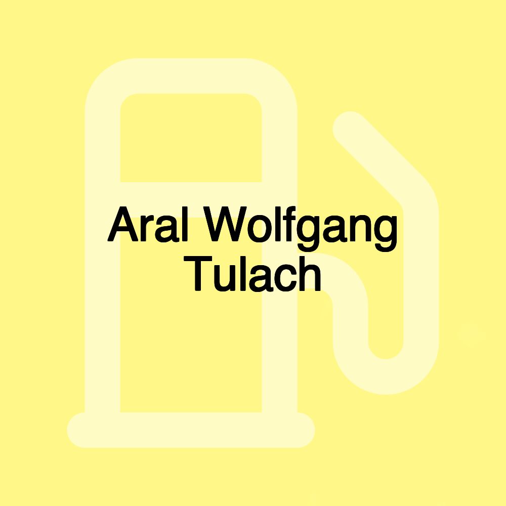 Aral Wolfgang Tulach