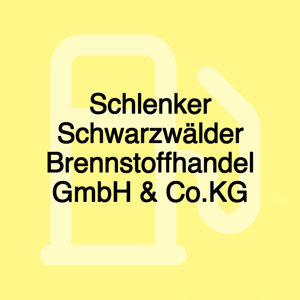 Schlenker Schwarzwälder Brennstoffhandel GmbH & Co.KG