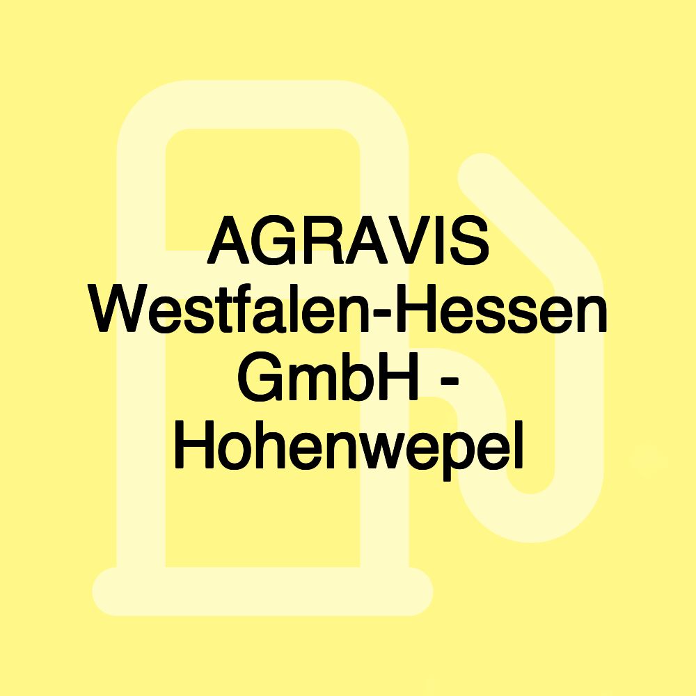 AGRAVIS Westfalen-Hessen GmbH - Hohenwepel