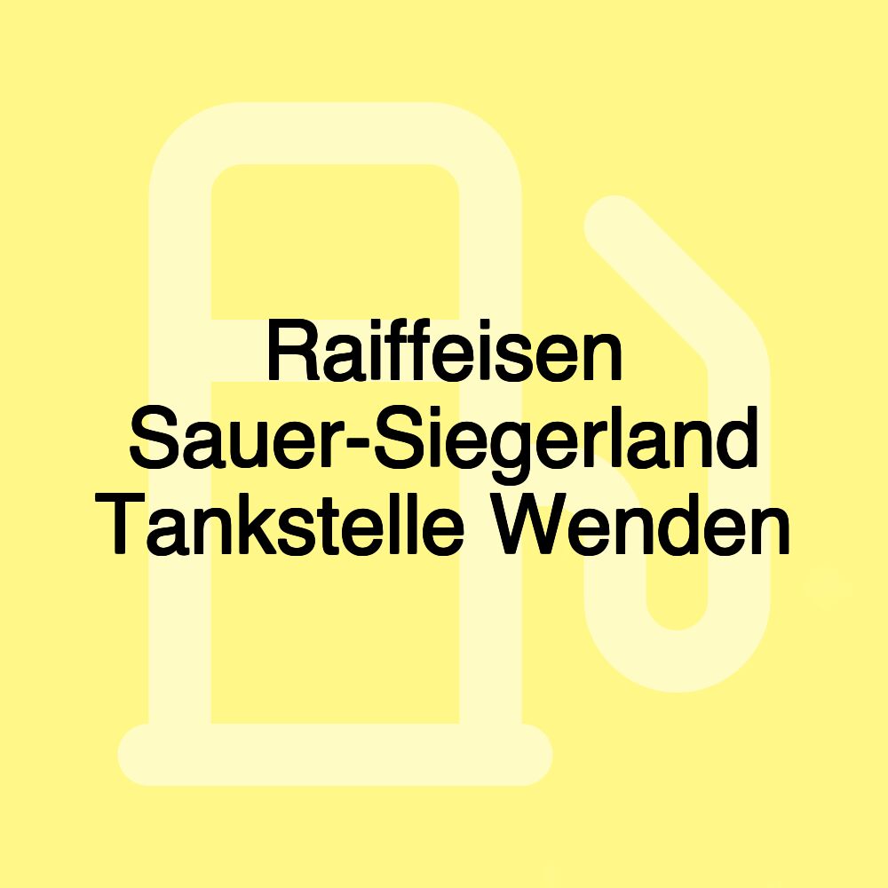 Raiffeisen Sauer-Siegerland Tankstelle Wenden