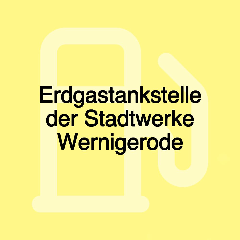 Erdgastankstelle der Stadtwerke Wernigerode