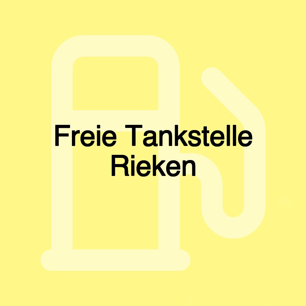 Freie Tankstelle Rieken