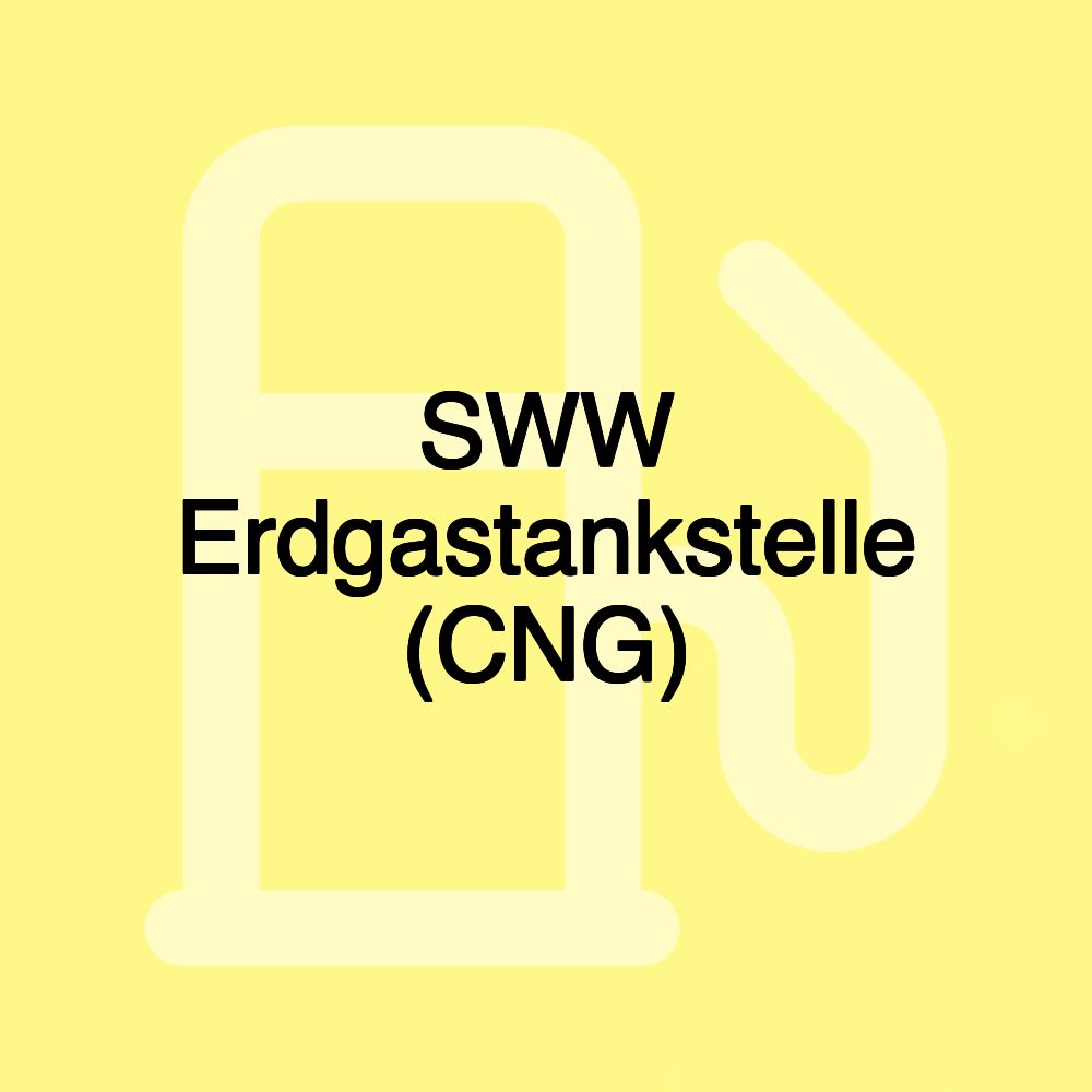 SWW Erdgastankstelle (CNG)