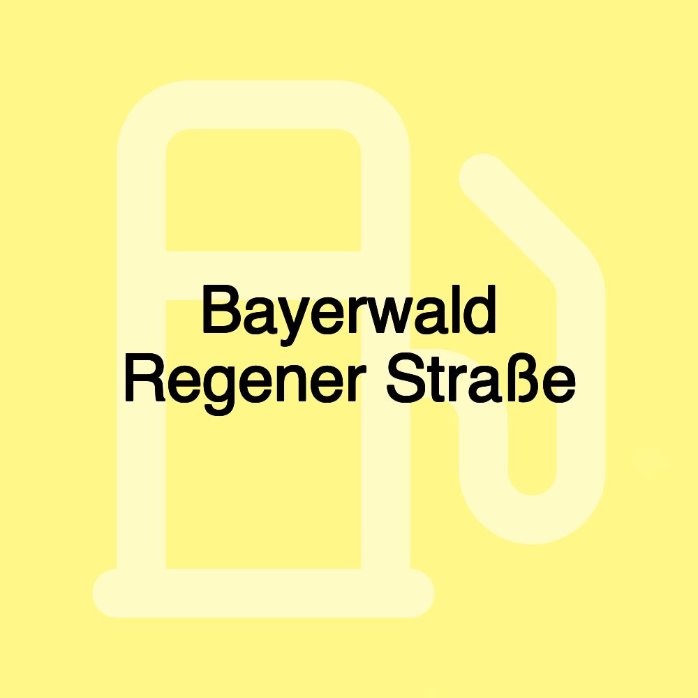 Bayerwald Regener Straße