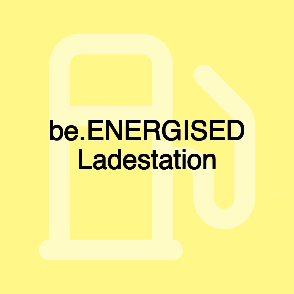 be.ENERGISED Ladestation