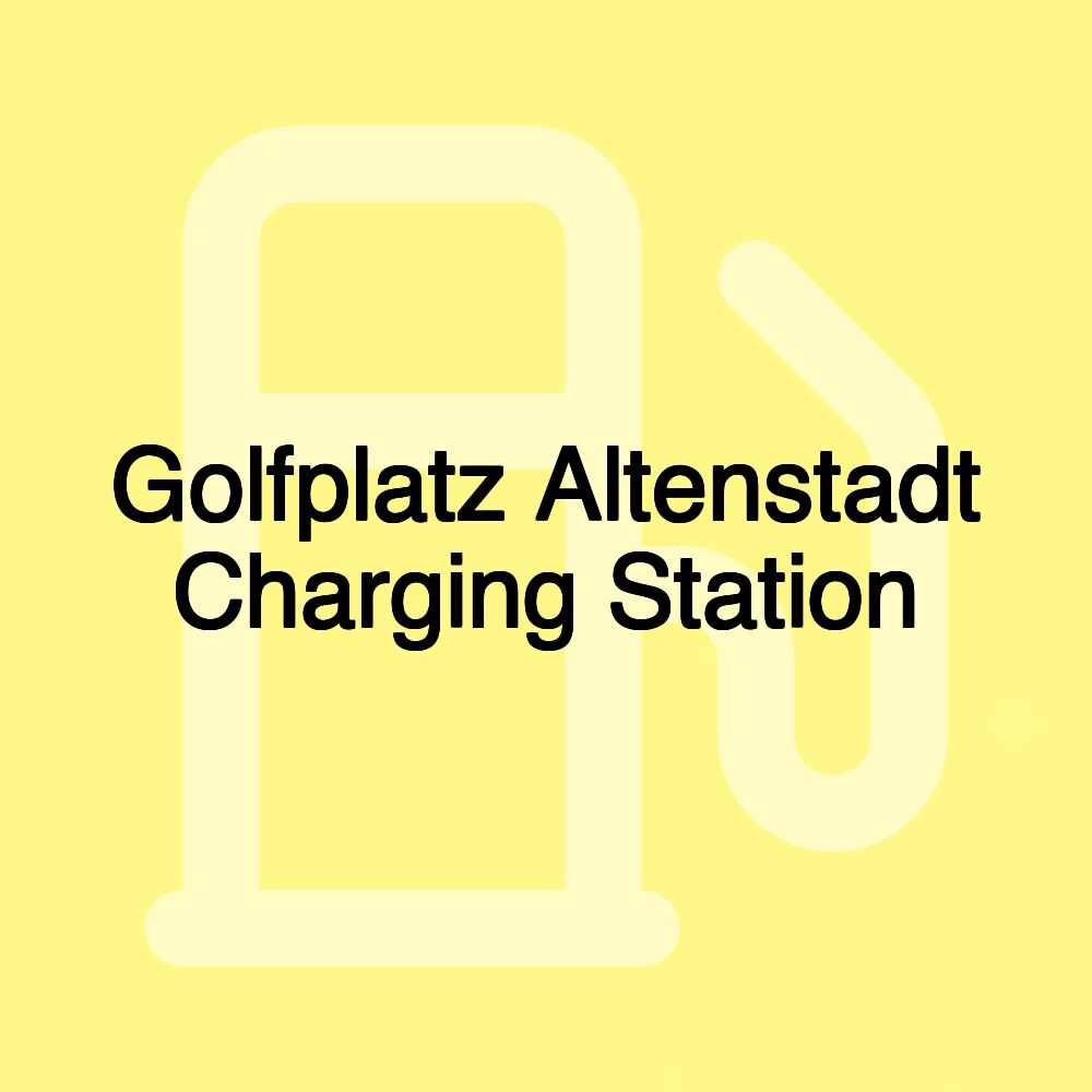 Golfplatz Altenstadt Charging Station