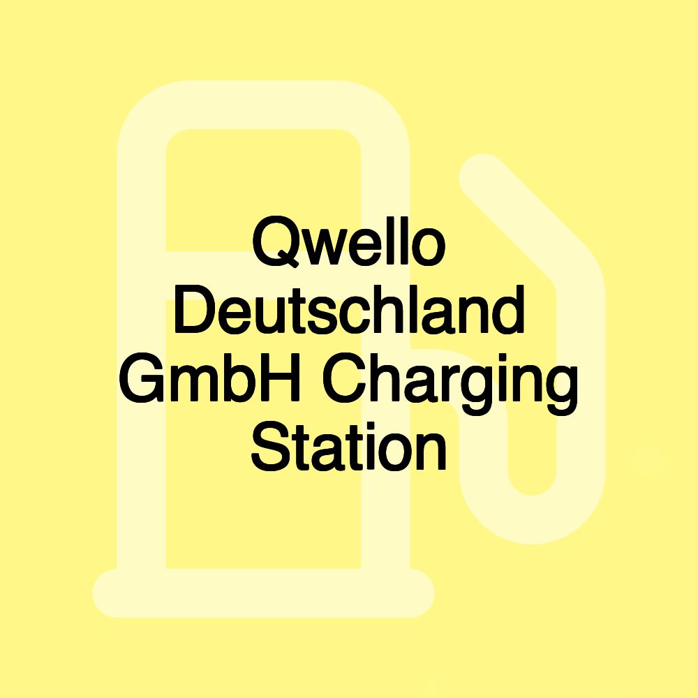 Qwello Deutschland GmbH Charging Station