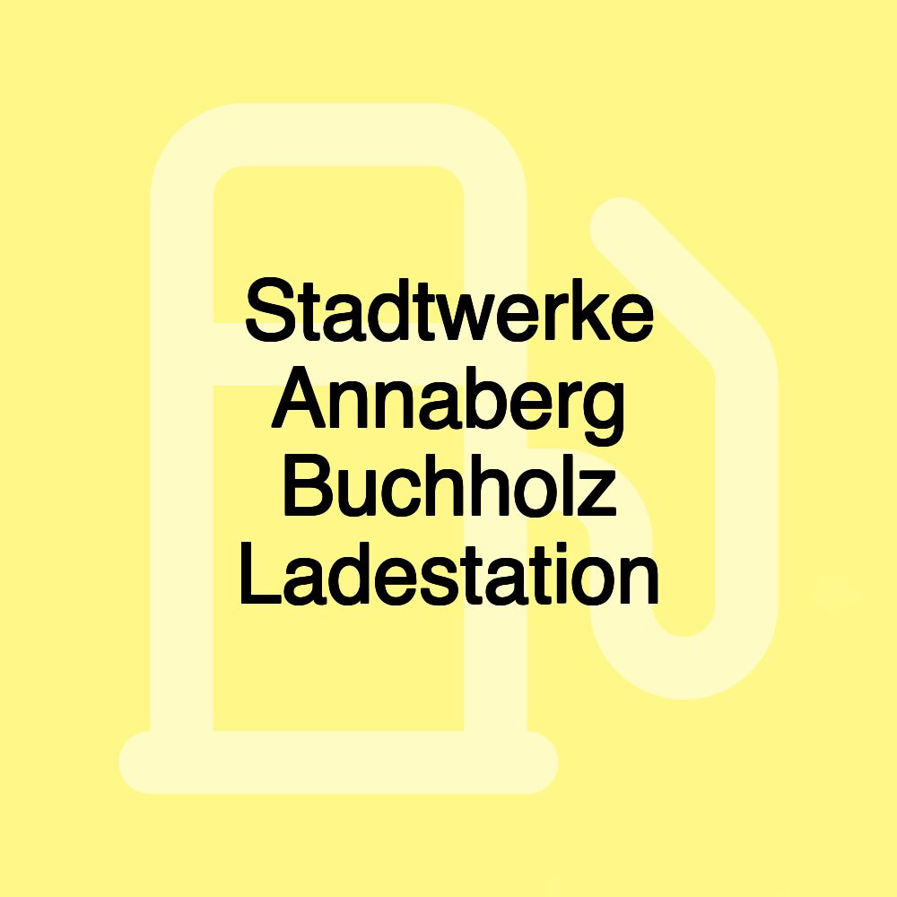 Stadtwerke Annaberg Buchholz Ladestation