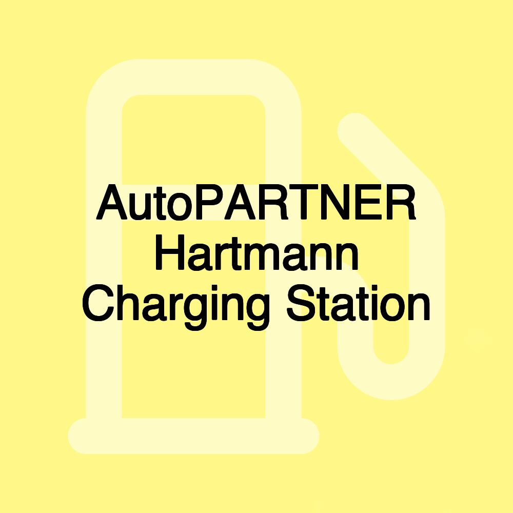 AutoPARTNER Hartmann Charging Station