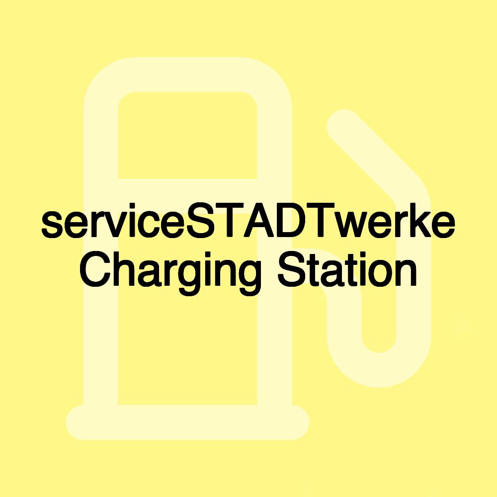 serviceSTADTwerke Charging Station