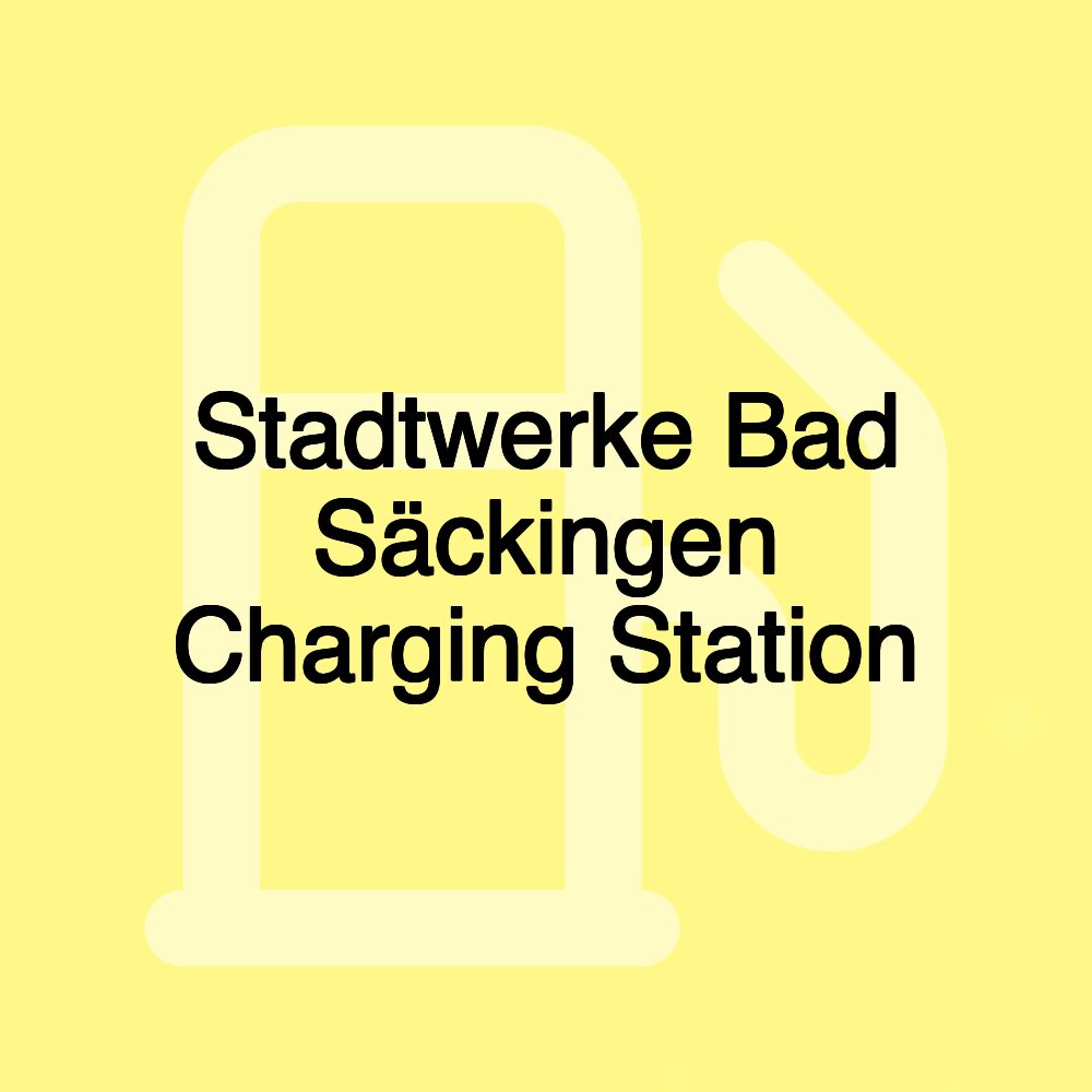 Stadtwerke Bad Säckingen Charging Station