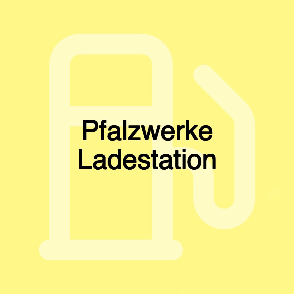 Pfalzwerke Ladestation