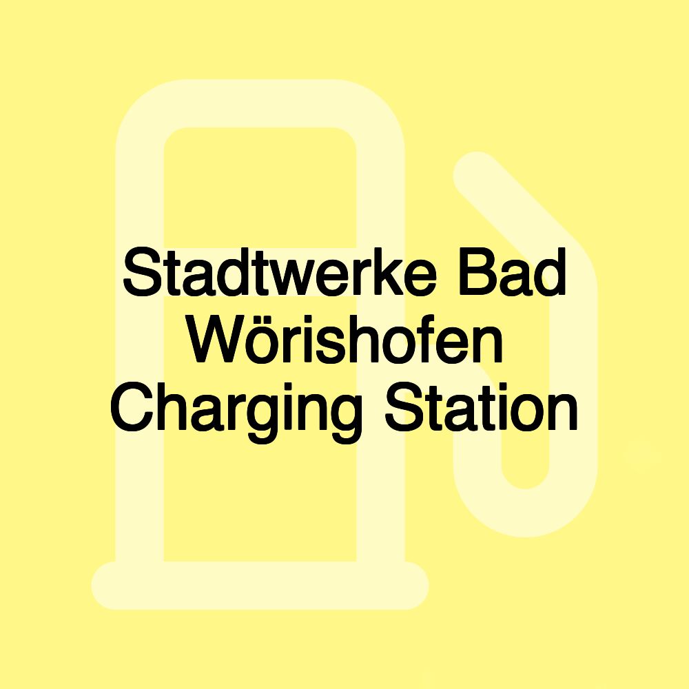 Stadtwerke Bad Wörishofen Charging Station