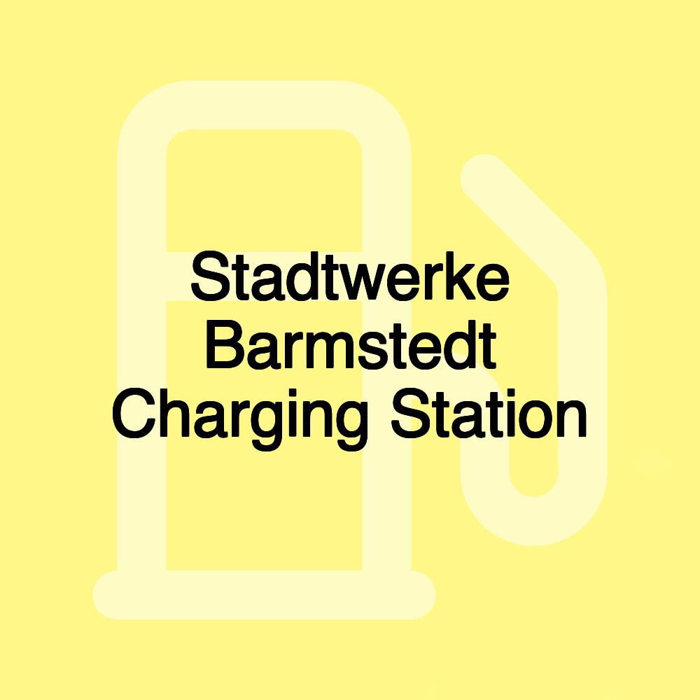 Stadtwerke Barmstedt Charging Station