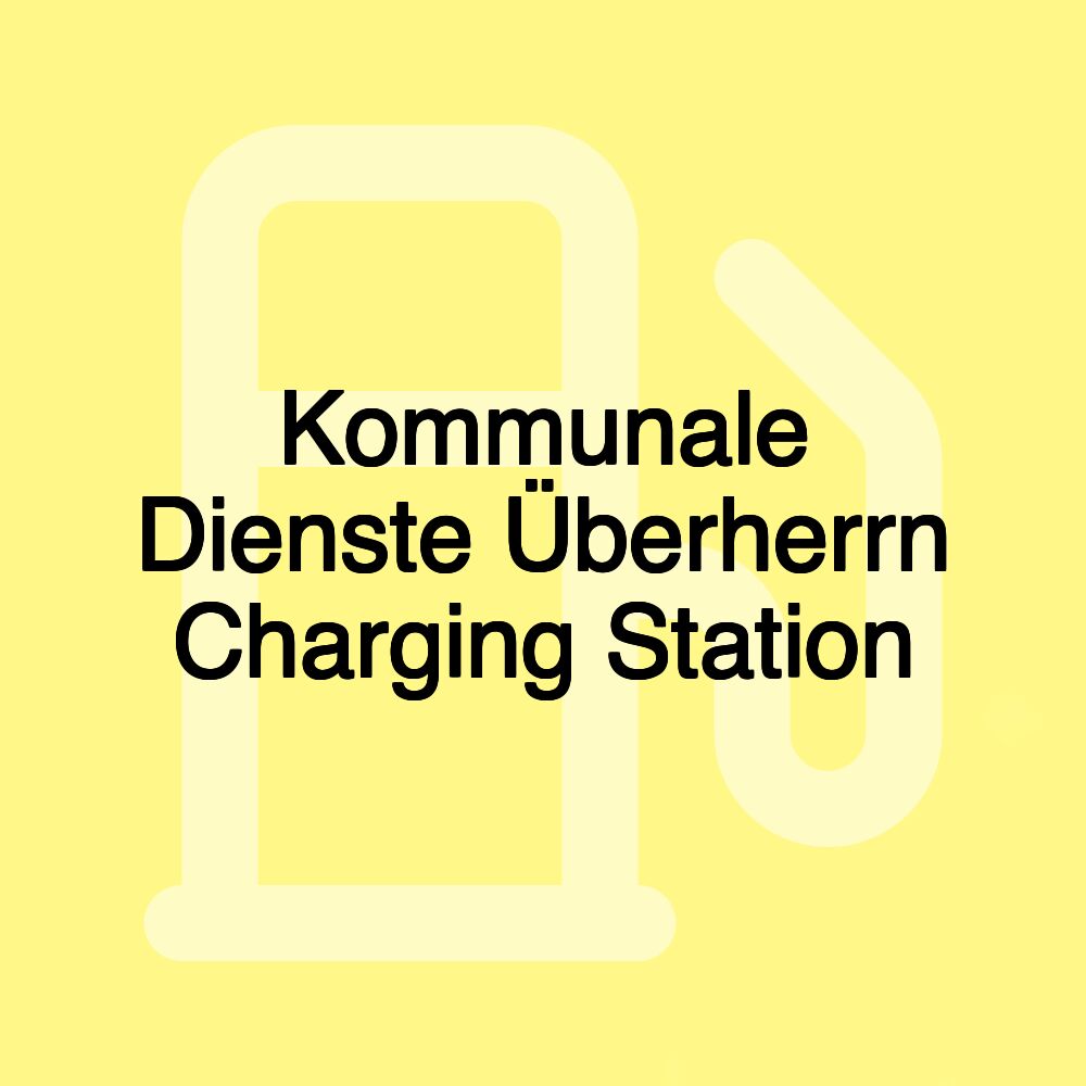 Kommunale Dienste Überherrn Charging Station