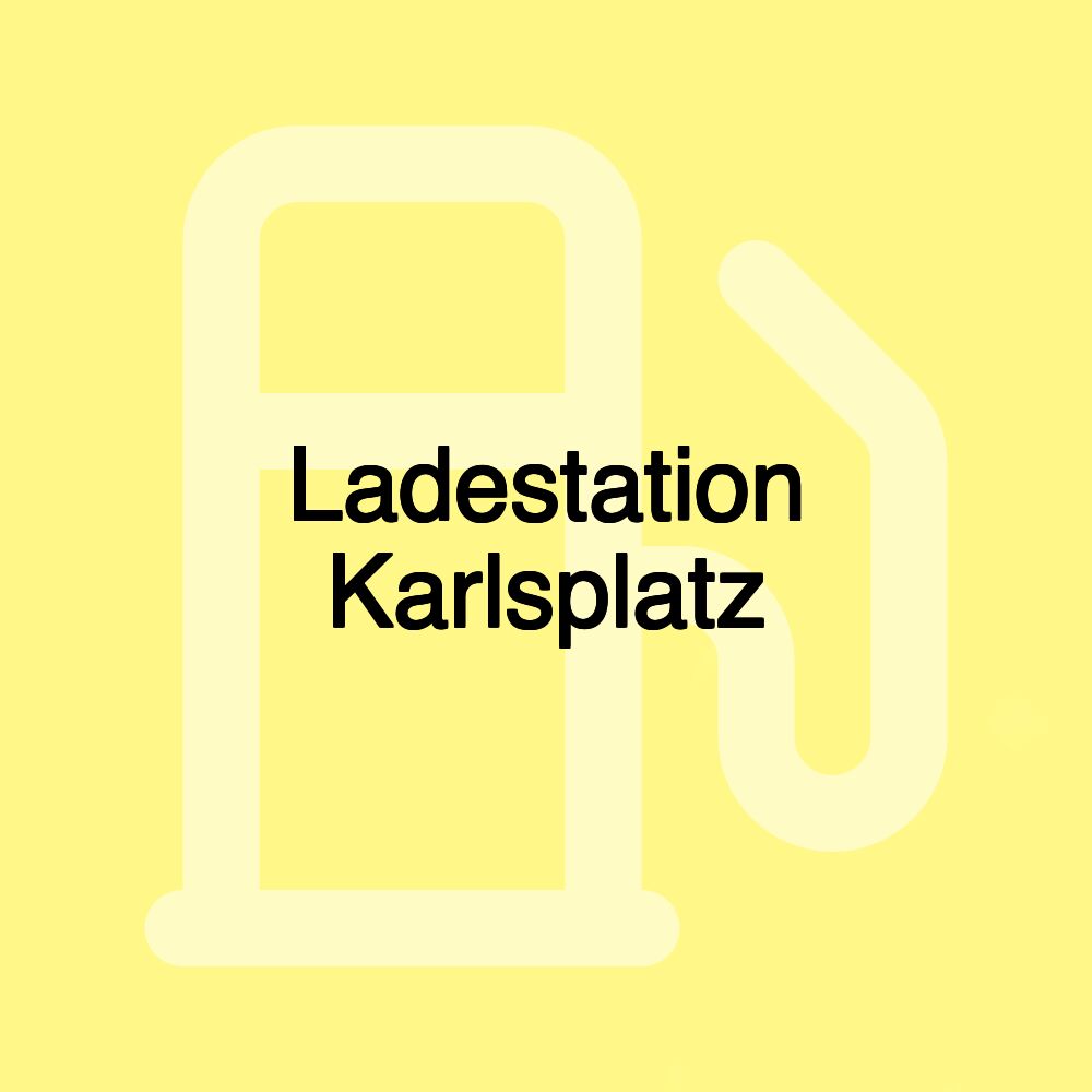 Ladestation Karlsplatz