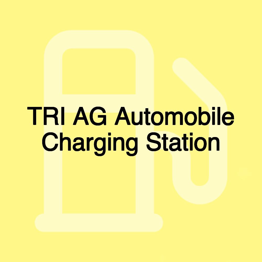 TRI AG Automobile Charging Station