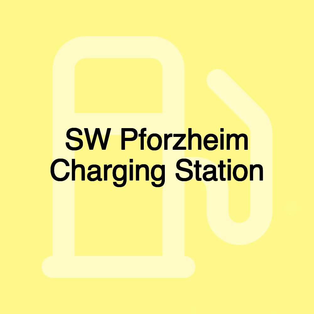 SW Pforzheim Charging Station