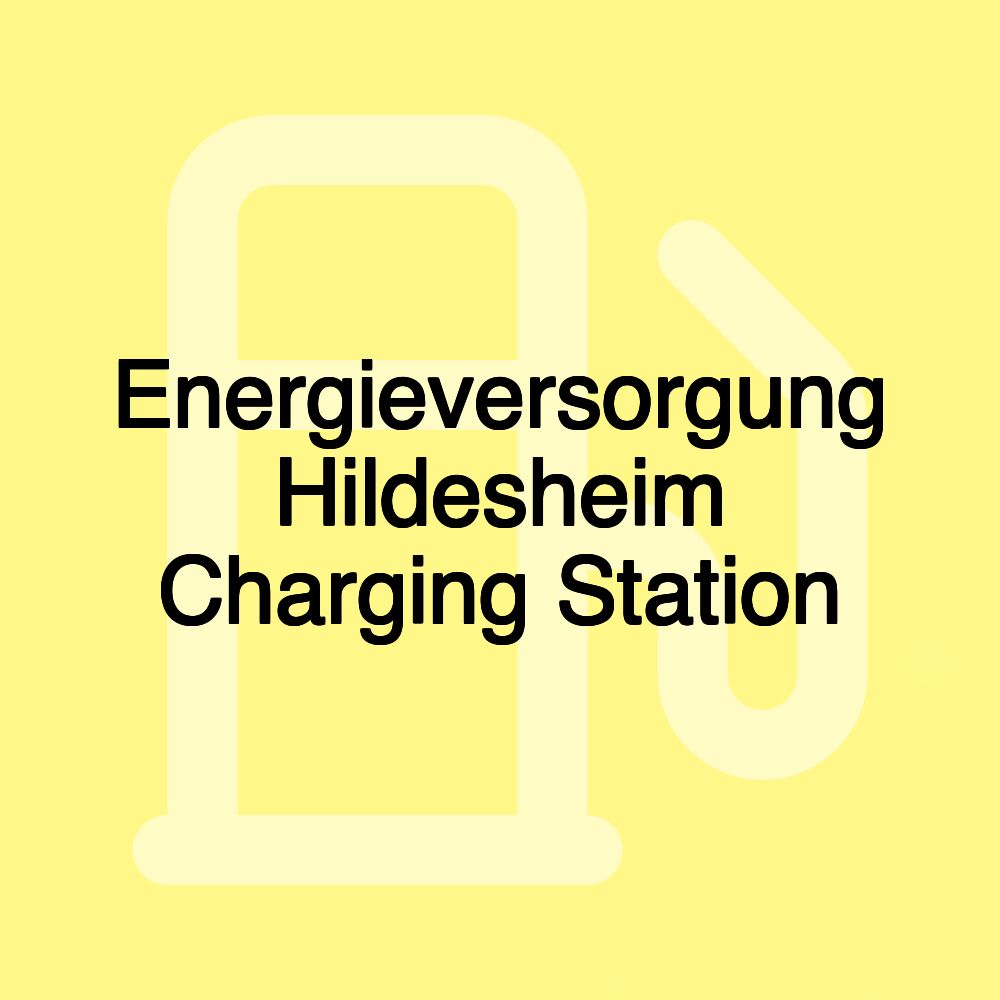 Energieversorgung Hildesheim Charging Station