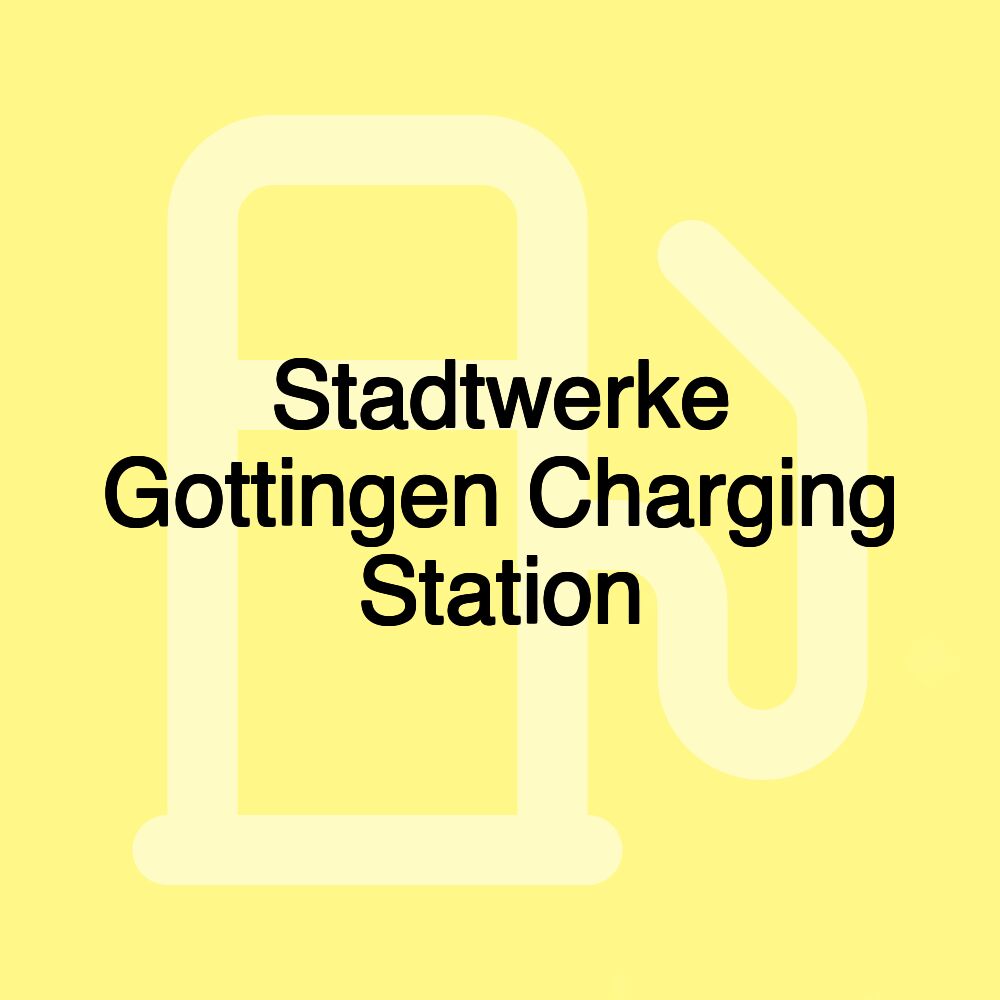 Stadtwerke Gottingen Charging Station