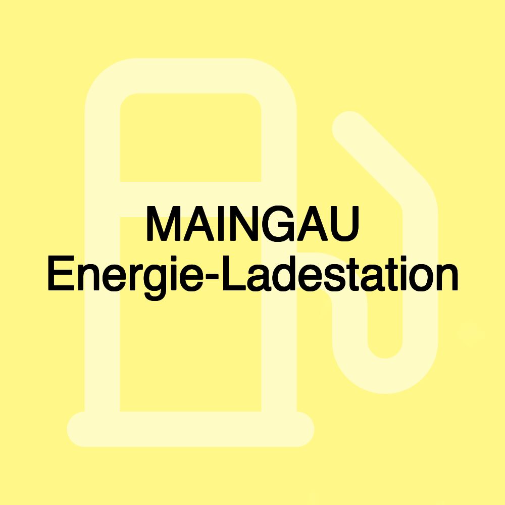 MAINGAU Energie-Ladestation