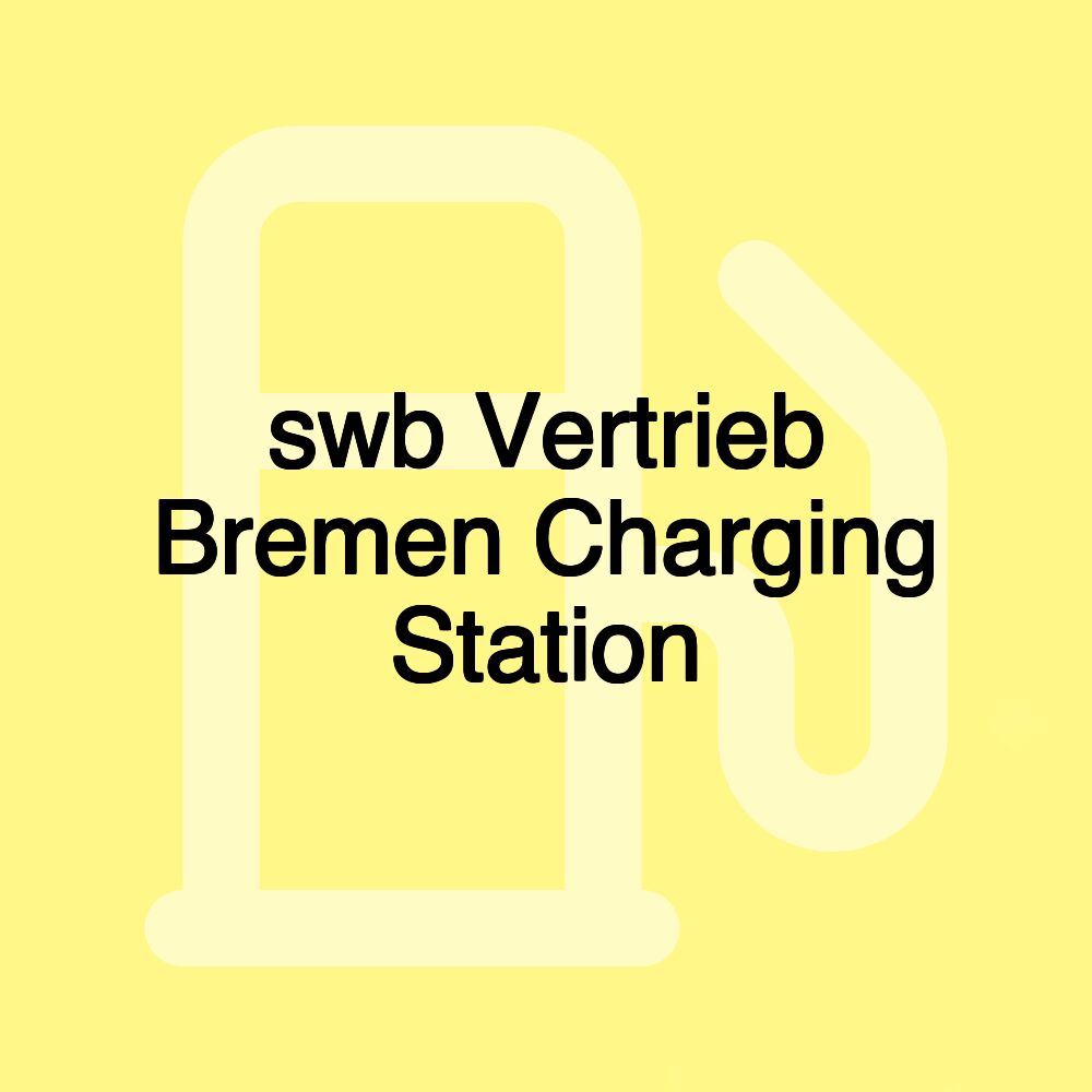 swb Vertrieb Bremen Charging Station