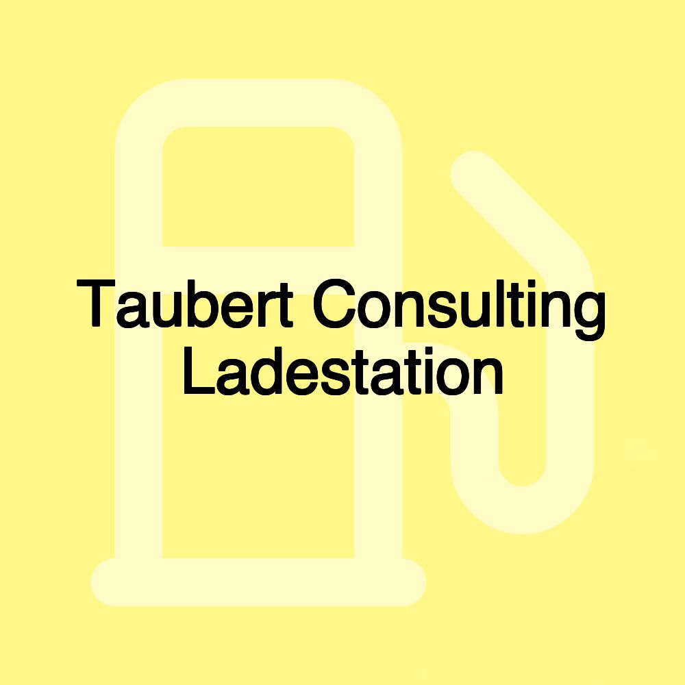 Taubert Consulting Ladestation