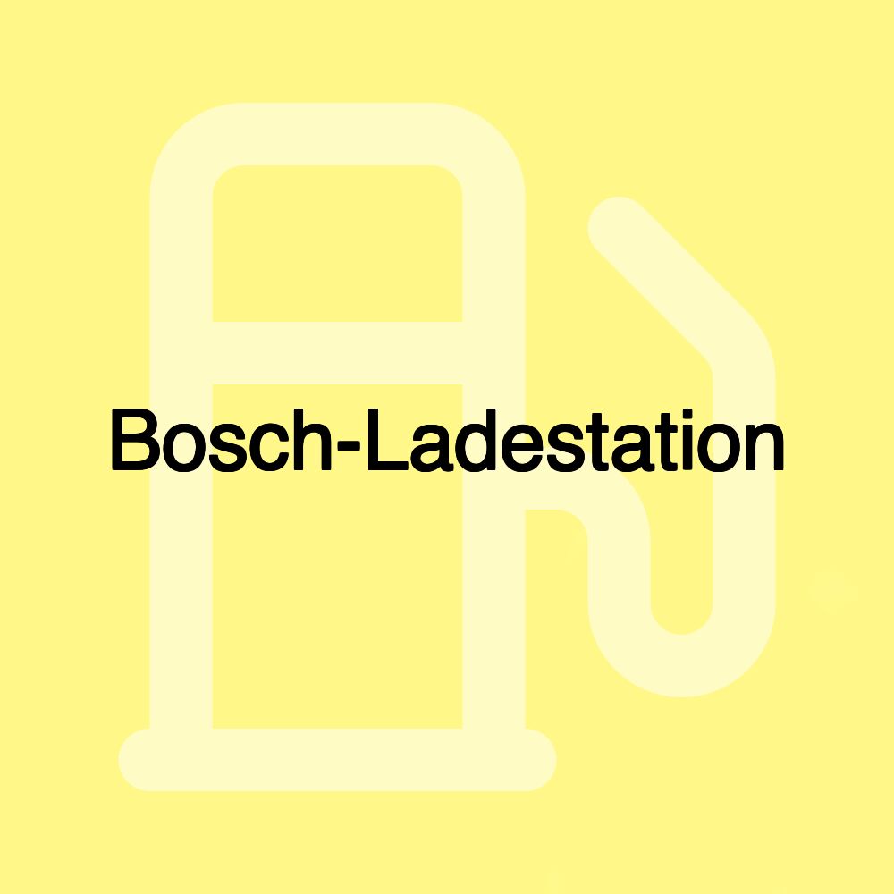 Bosch-Ladestation